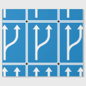 Wapenpapier voor gebarsten pijlen cadeaupapier (Vlak)