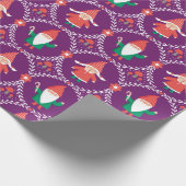 Wapenpapier voor kerstcadeautjes cadeaupapier (Hoek)