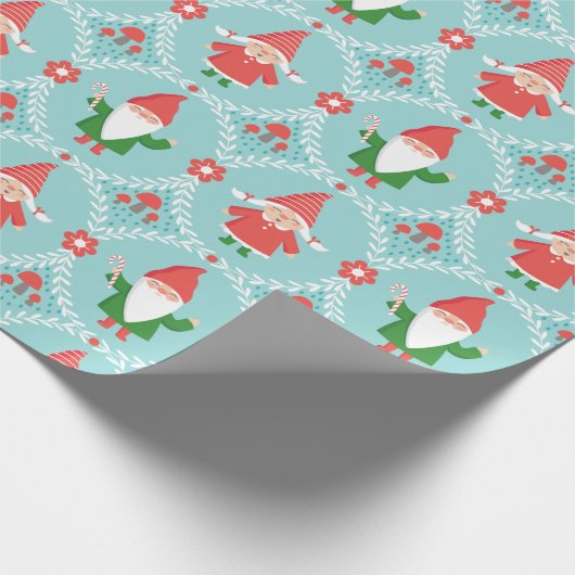 Wapenpapier voor kerstcadeautjes cadeaupapier (Hoek)