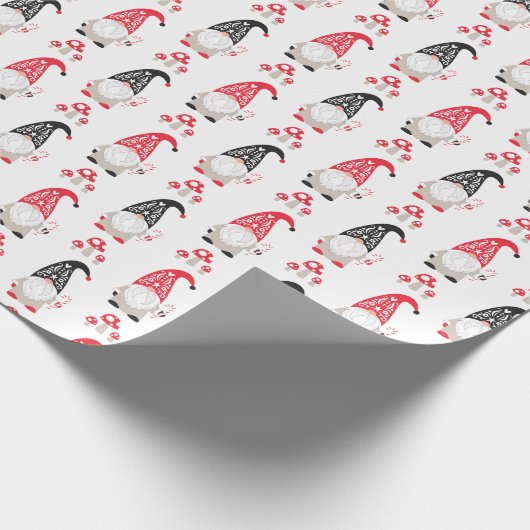 Wapenpapier voor kerstcadeautjes cadeaupapier (Hoek)