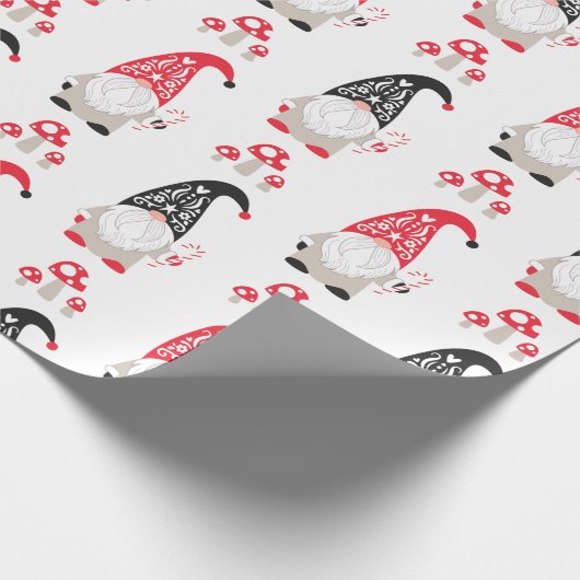 Wapenpapier voor kerstcadeautjes cadeaupapier (Hoek)