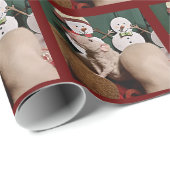 Wapenpapier voor kerstcadeautjes met wieltjes cadeaupapier (Rol Hoek)