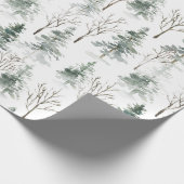 Wapenpapier voor kerstfeestdagen in de pine cadeaupapier (Hoek)