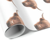 Wapenpapier voor Koe op de hoge bodem Cadeaupapier (Rol Hoek)