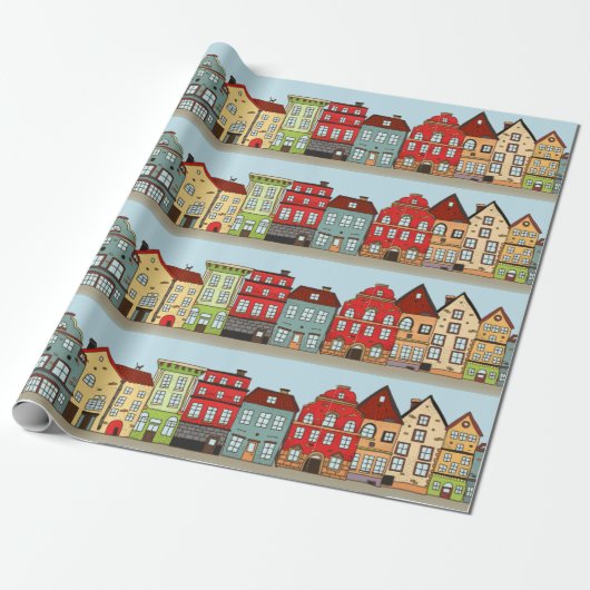 Wapenpapier voor koffiehuizen cadeaupapier (Uitgerold)