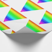 Wapenpapier voor regenboogstralen cadeaupapier (Hoek)