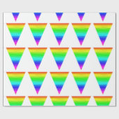 Wapenpapier voor regenboogstralen cadeaupapier (Vlak)