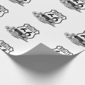 Wapenpapier voor warme wand cadeaupapier (Hoek)