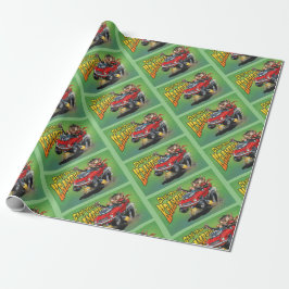 Wapenpapier voor warme wegwerpwagens cadeaupapier