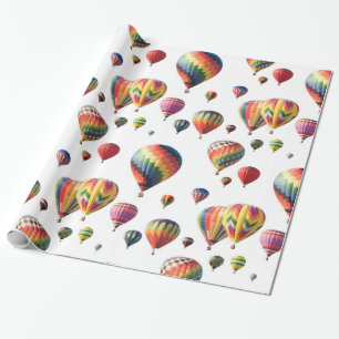 Wapenpapier voor warmloperballonering cadeaupapier