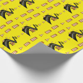 Wapenpapier voor wegenbouw cadeaupapier (Hoek)