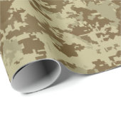 Wapenpapier voor woestijnvormig wasprogramma cadeaupapier (Rol Hoek)