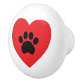 Wapenprintbak keramische lade knop (Rechts)