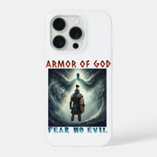 Wapenrusting Gods - Wees niet bevreesd Christelijk iPhone 15 Pro Case