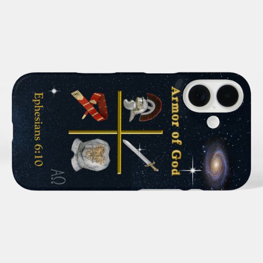 Wapenrusting van God Case-Mate iPhone Case (Achterkant (horizontaal))