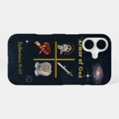 Wapenrusting van God iPhone 16 Hoesje (Achterkant horizontaal)