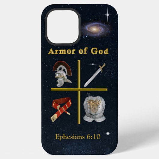 Wapenrusting van God iPhone Hoesje (Achterkant)