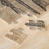  wapens Antiek Pistolen dictionary Art Legpuzzel (Zijkant)