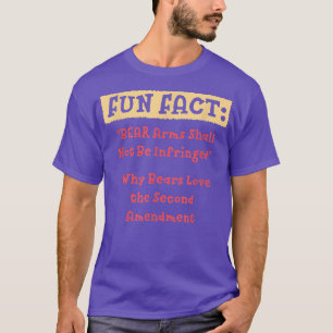 Wapens dragen mag niet worden ingeperkt Funny Anim T-shirt