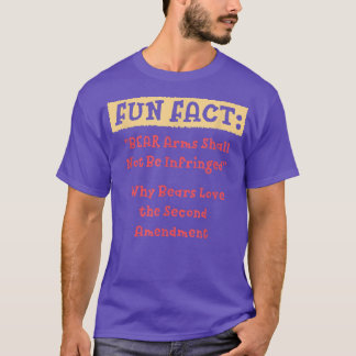 Wapens dragen mag niet worden ingeperkt Funny Anim T-shirt