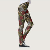 Wapens en Bloemen Leggings (Rechts)
