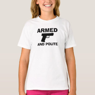 WAPENS EN POLITE Girl's Basic T-Shirt