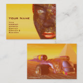 WAPENS IN DE DESERT VAN HYPERION Detail Visitekaartje (Voorkant / Achterkant)