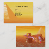 WAPENS IN DE DESERT VAN HYPERION Detail Visitekaartje (Voorkant / Achterkant)