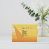 WAPENS IN DE DESERT VAN HYPERION Detail Visitekaartje (Staand voorkant)