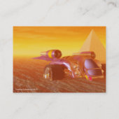 WAPENS IN DE DESERT VAN HYPERION Detail Visitekaartje (Achterkant)