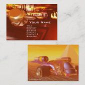 WAPENS IN DE DESERT VAN HYPERION Detail Visitekaartje (Voorkant / Achterkant)