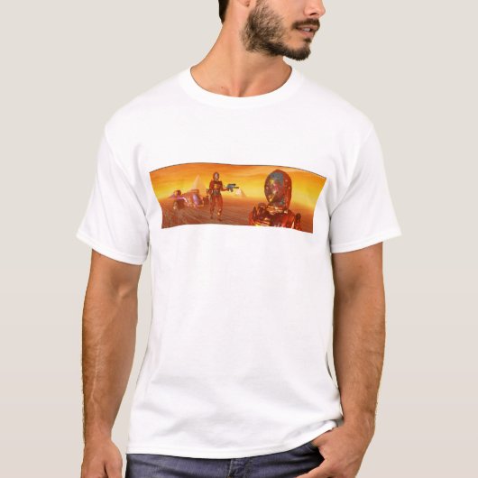 WAPENS IN DE DESERT VAN HYPERION T-SHIRT (Voorkant)
