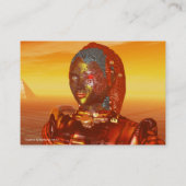 WAPENS IN DE DESERT VAN HYPERION VISITEKAARTJE (Achterkant)