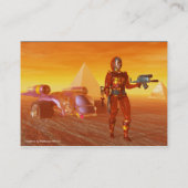 WAPENS IN DE DESERT VAN HYPERION VISITEKAARTJE (Achterkant)