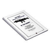 Wapens - tweede amendement notitieboek (Rechterzijde)