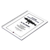 Wapens - tweede amendement notitieboek (Linkerzijde)