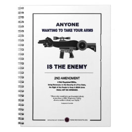 Wapens - tweede amendement notitieboek