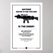 Wapens - tweede amendement poster (Voorkant)