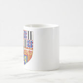 Wapens van Alexander Mountbatten, eerste legerstee Koffiemok (Center)