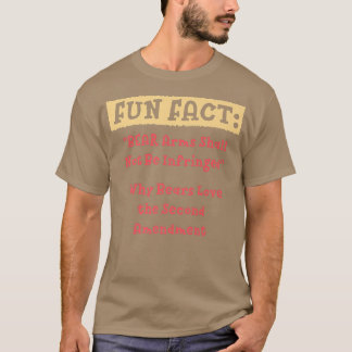 Wapens van beren mogen niet worden aangetast. t-shirt