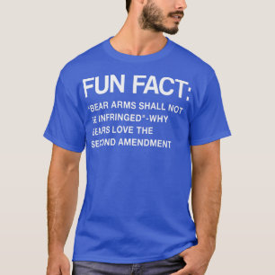 Wapens van beren mogen niet worden aangetast.  t-shirt
