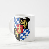 Wapens van Charles VII Albert, Heilige Romeinse ke Koffiemok (Voorkant links)