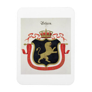 Wapens van de Belgische Koninklijke Familie, van e Magneet