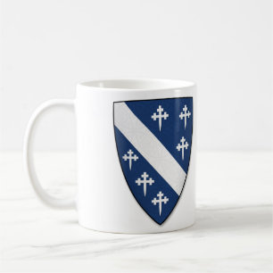 Wapens van de Cheyne-clan uit Schotland Koffiemok