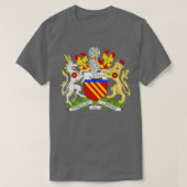 WAPENS VAN DE STAD MANCHESTER T-SHIRT (Design voorkant)
