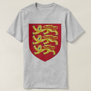 Wapens van Engeland - Koning Richard de Eerste Arm T-shirt