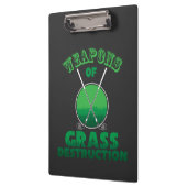 Wapens van grasvernietiging klembord (Links)