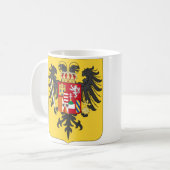 Wapens van Karel VI Koffiemok (Voorkant links)