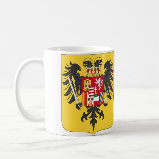 Wapens van Karel VI Koffiemok (Links)