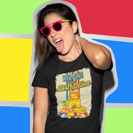 Wapens van Mass Afleiding - Grappig Videospel T-shirt